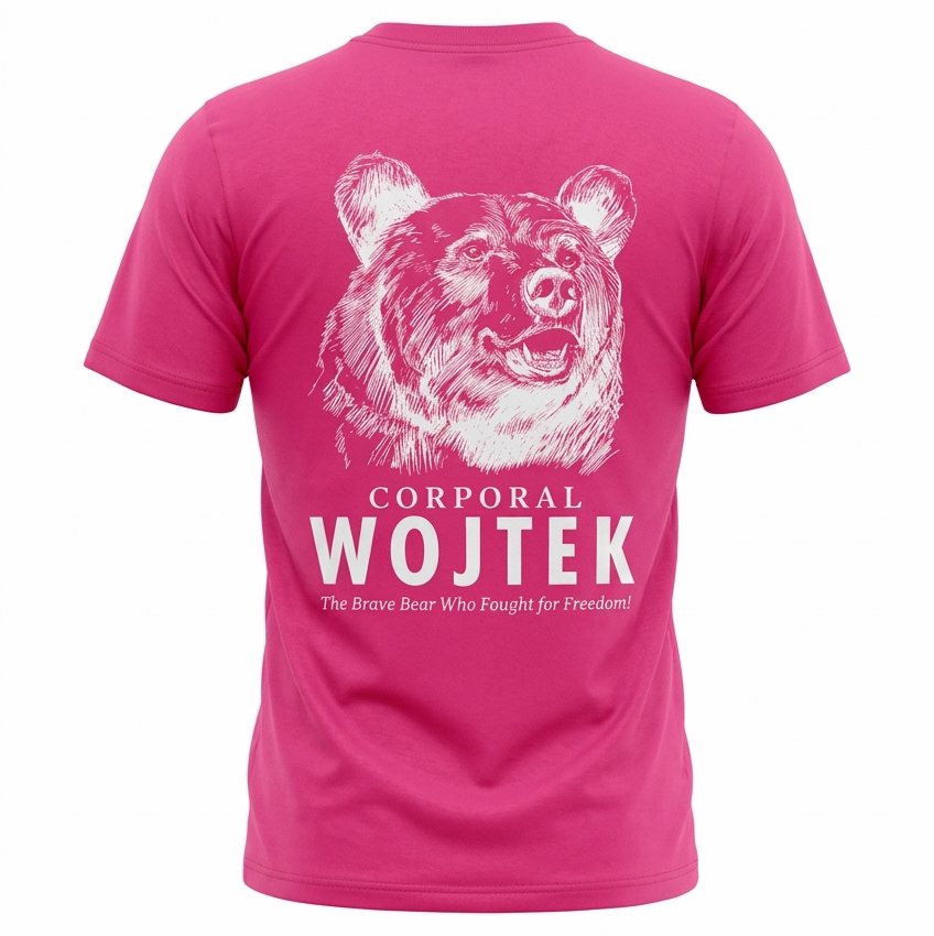 Corporal Wojtek Women’s T-Shirt, Pink