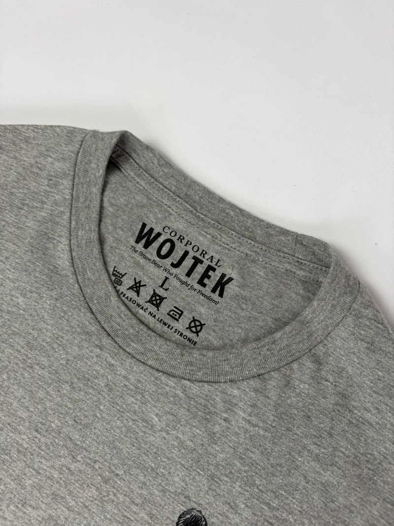 Corporal Wojtek T-Shirt, Grey, Night Eye, image 4 of 4