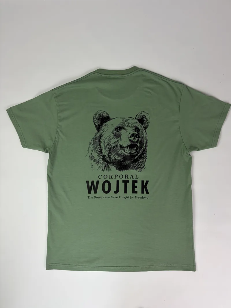 Corporal Wojtek T-Shirt, Mint Green, image 2 of 3